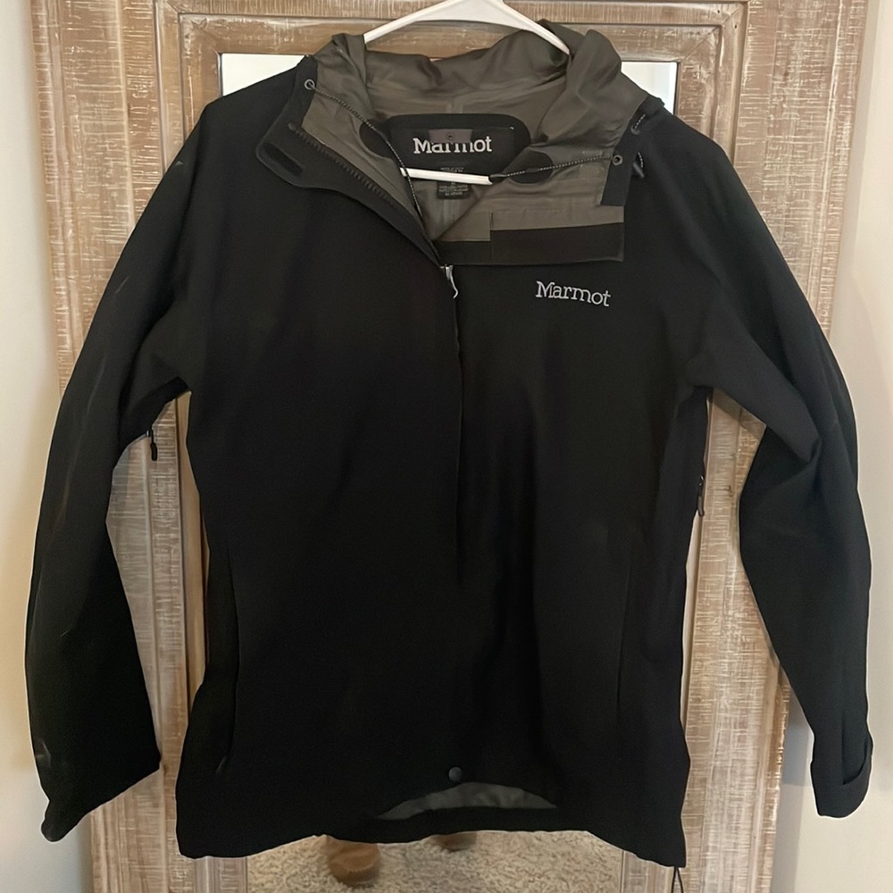 Marmot Medium Black Shell Jacket